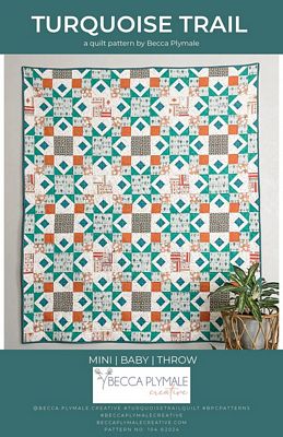 Turquoise Trails Quilt Pattern