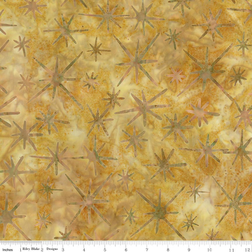 RB Batiks Fanfare - Starburst Groove