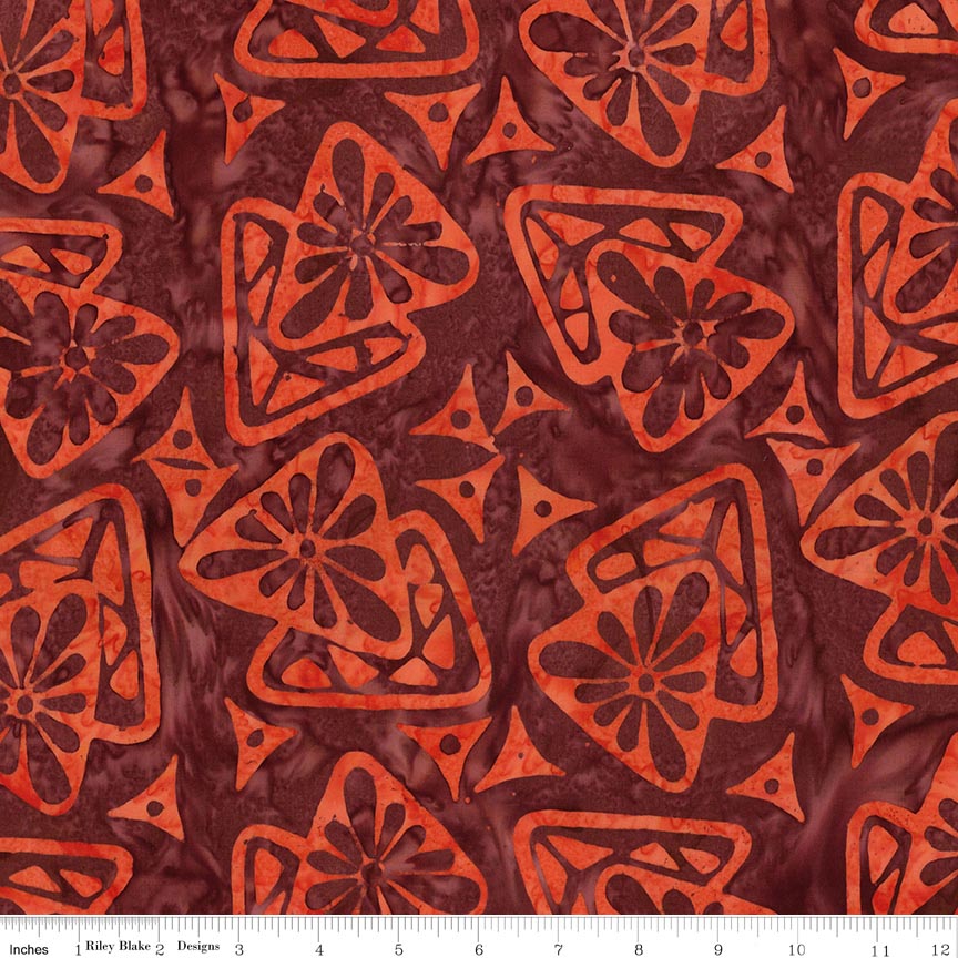 RB Batiks Tigerwood - Starburst Groove
