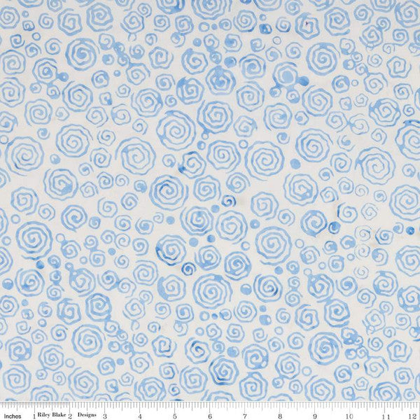 Riley Blake BTCB1002 - Expressions Tjaps - Little Boy Blue 45" wide fabric per yard