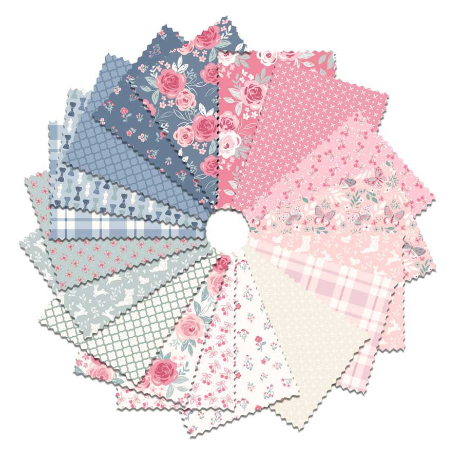 Beautiful Bowquets Fat Quarter Bundle - 100% Cotton