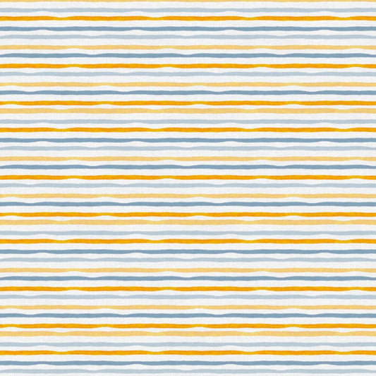 Bee Stripe Sweet As Can Bee Cotton 118" Wideback Fabric Per Yard