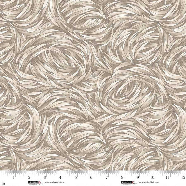 Biscuit Tempest 108" Cotton Quilt Fabric Per Yard