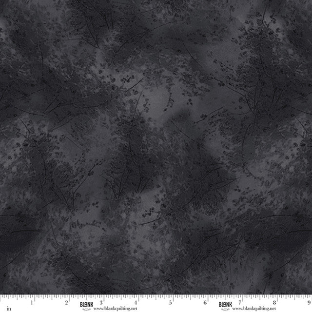 Black Tree Top Delight 108" Cotton Wideback Fabric Per Yard