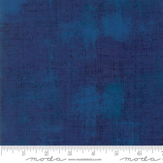 Blue Grunge Basics Regatta 44"/45" Per Yard