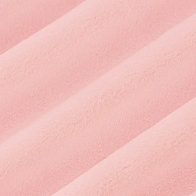 Blush Solid Cuddle 3 58/60" Fabric per yard