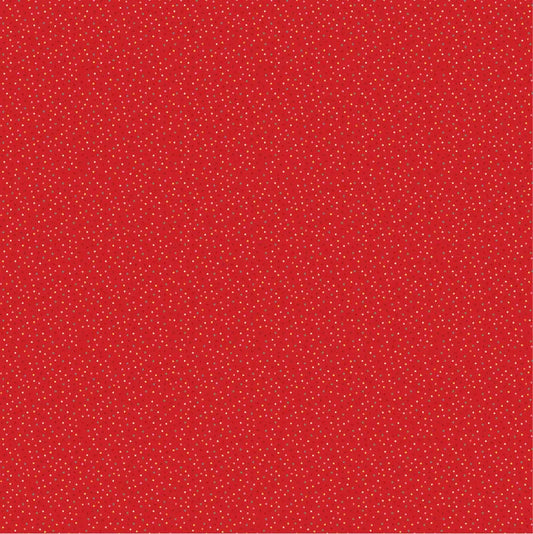 Bright Red Hot Tamale Cotton 44"/45" Fabric Per Yard
