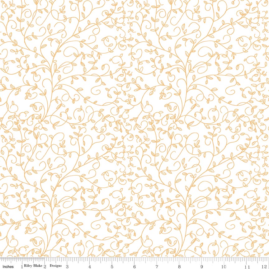 RB Vines Cream - Tangled Garden