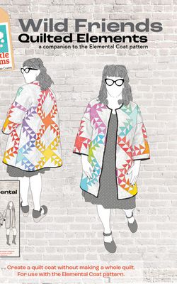Wild Friends Quilted Elements Coat Pattern