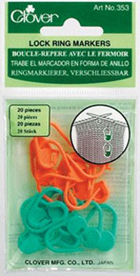 Knitting Lock Ring Markers