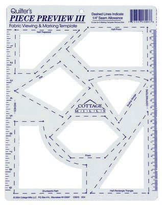 Quilter's Piece Preview III