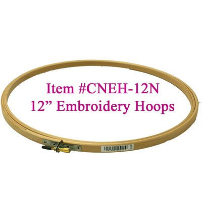 Round Edge Embroidery Hoop 12
