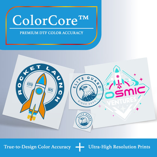 ColorCore™ DTF Tranfers | Premium DTF Color Accuracy