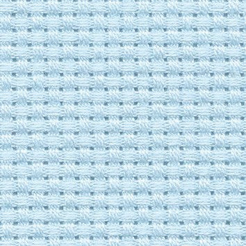 COSMO Embroidery Cotton Cloth for Cross Stitch Precuts 14ct Saxe Blue