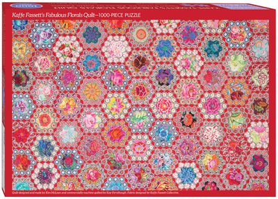KaffeFassettFabFloralQuiltPuzz