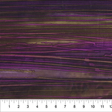 Calcite Brown and Purple Crosswise Stripe 83660-86 Cotton 44"/45" Fabric Per Yard