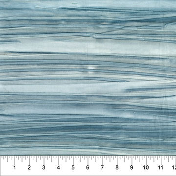 Calcite Steel Blue Crosswise Stripe 83660-42 Cotton 44"/45" Fabric Per Yard