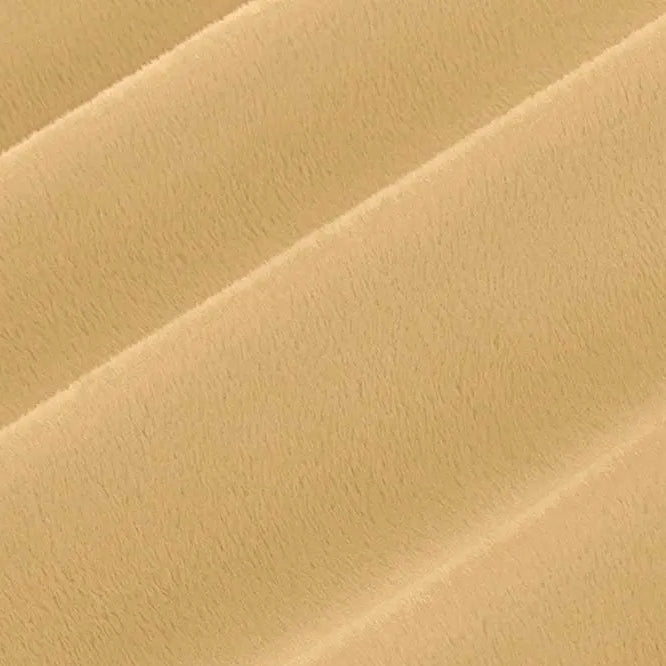 Camel Solid Cuddle 3 58/60" Fabric (1 yard pack)