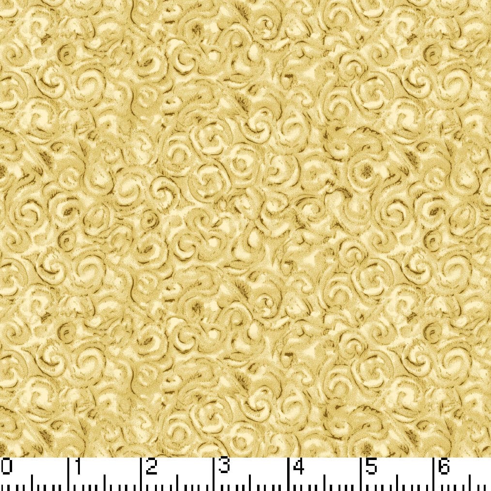 Camel Twister 45" Wide Cotton Fabric Per Yard