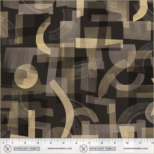 Canvas & Co. Obsidian Cliffs Cotton 44"/45" Fabric Per Yard