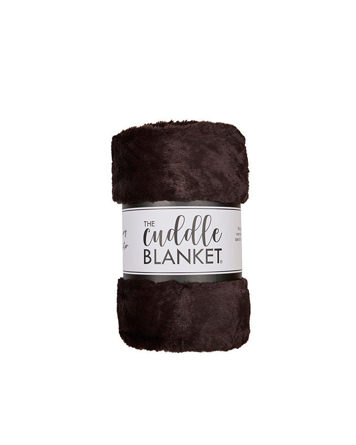 Chocolate Classic Cuddle Milan Blanket 50" x 60"