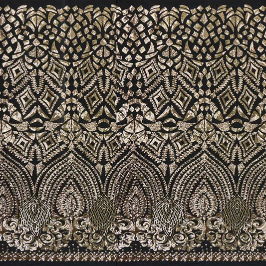 Cleopatra Stretch Mesh Sequin Fabric | Blue Moon Fabrics