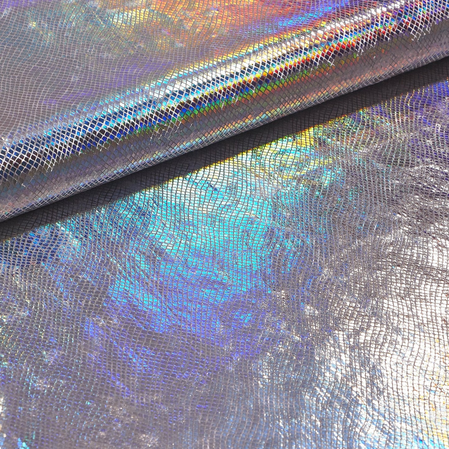 Cobra Foil Printed Stretch Velvet Fabric | Blue Moon Fabrics