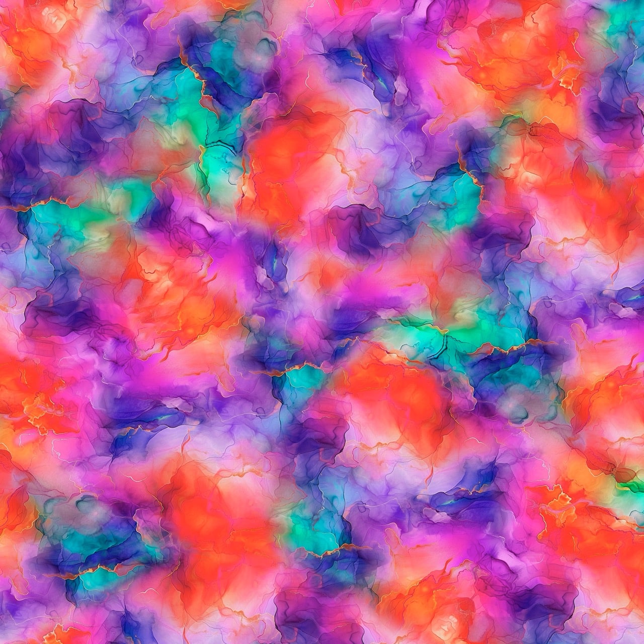 Coral Reef Punch Quilt Back - Starburst 108" wide Fabric (7/8 yard pack)