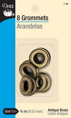 Grommets Brass 3/8in 3/