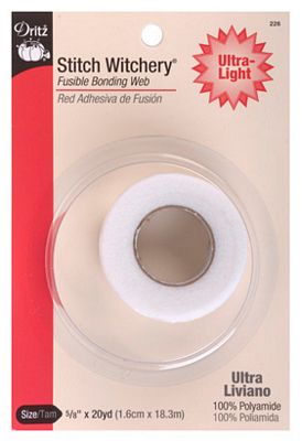 Stitch Witchery-Lite, 5/8 in x 20 yd