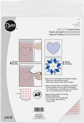Quilt Tools Template Sheets 6c