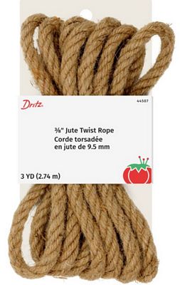 3/8 Jute Twist Rope
