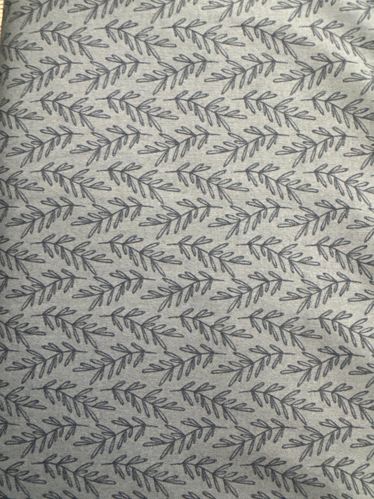 MO Chirp Denim Leaves