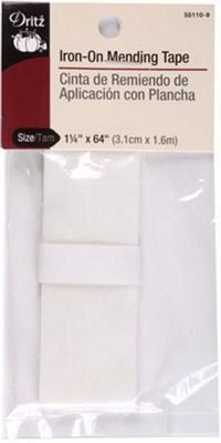 Mending Tape Iron-On White