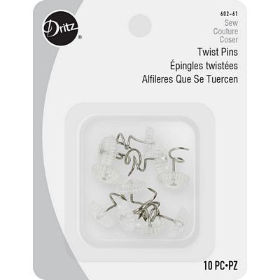 Upholstery Twist Pins 10ct 6/b