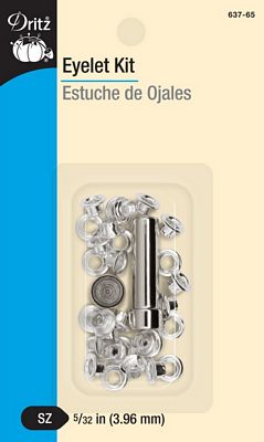 Eyelet Kit 5/32in Nickel 25ct