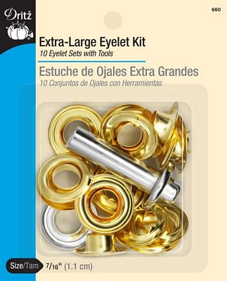 X-L Eyelet Kit- Brass 7/16in