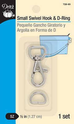 Small Swivel Hook & D-Ring NIK