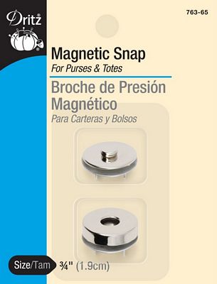 Magnetic Snap Nickel 3/4in 3ct