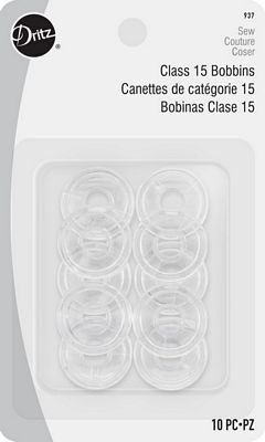 Bobbins Class 15 Plastic 10ct