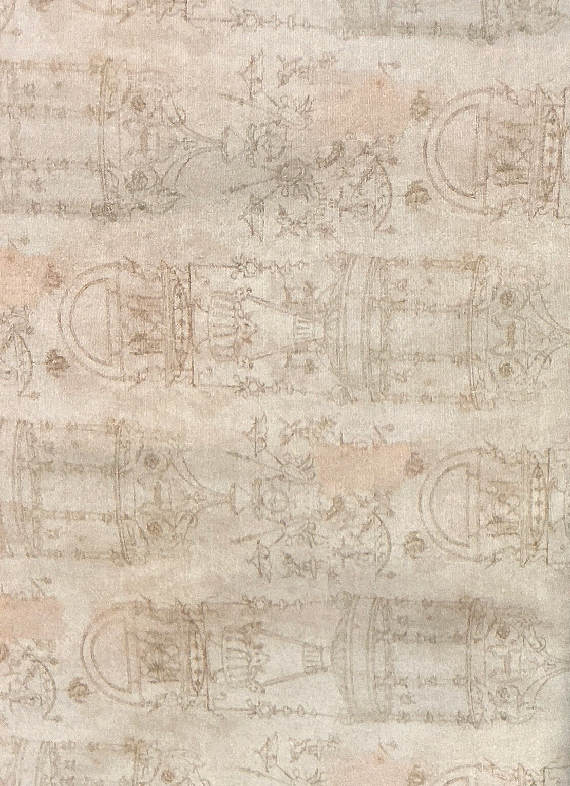 FS Pink Toile Palette Pink PWTH218 -Tim Holtz