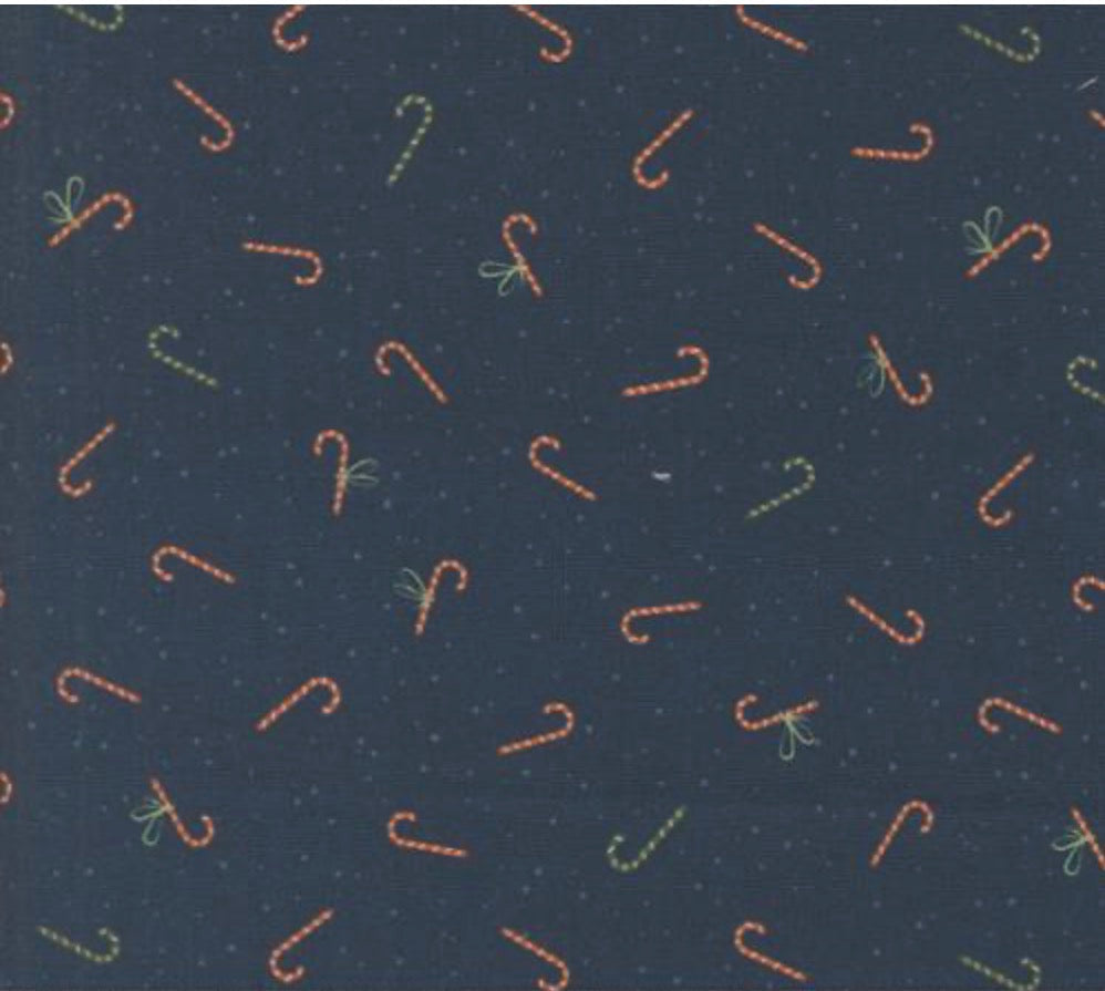 MO Perfect Christmas Navy Candy Canes