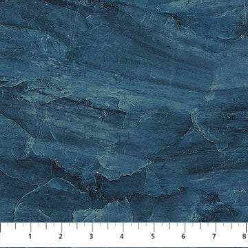 Smooth Sailing Strata Texture Navy 44"/45" Cotton Fabric Per Yard