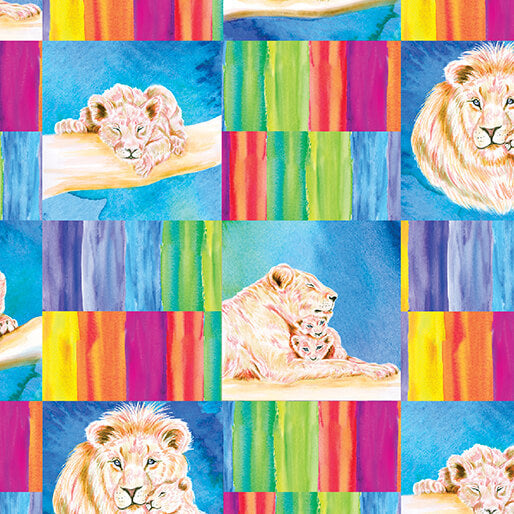 Starlight Safari - Lion Rainbow