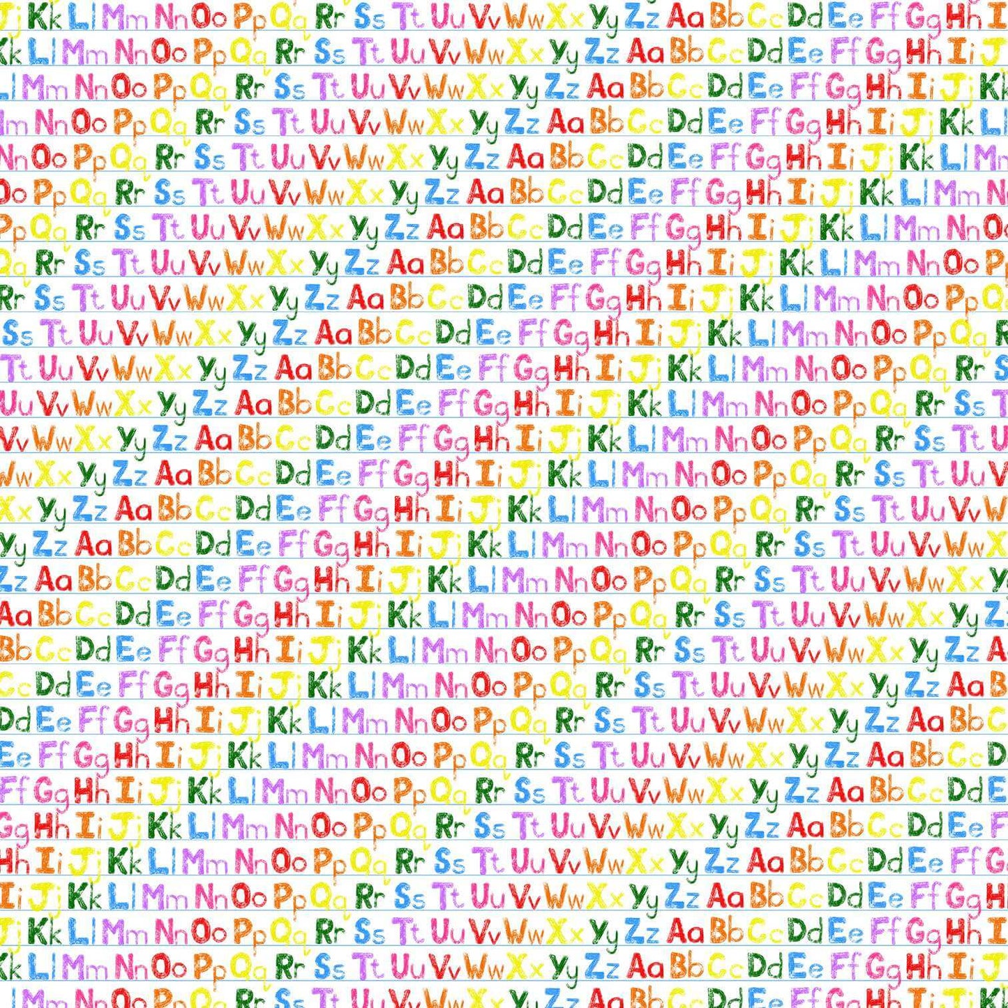 Color My World - Letters