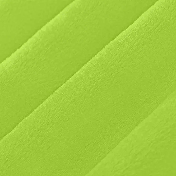 Dark Lime Solid Cuddle 3 58/60" Fabric per yard