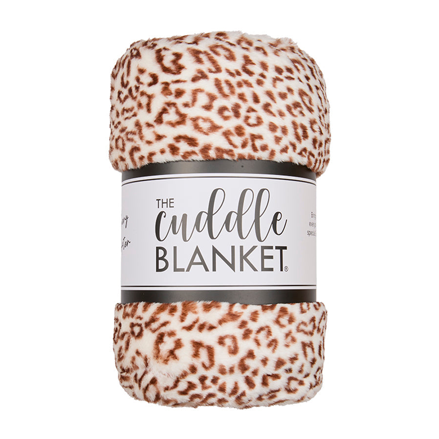 Cheetah Woodland Deluxe Cuddle Milan Blanket 60" x 90"
