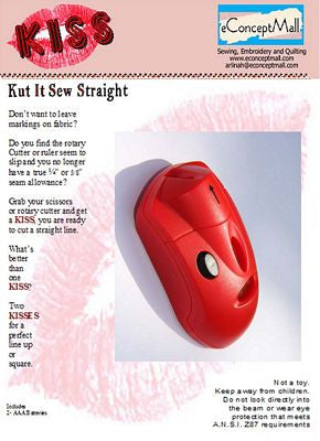 KISS - Kut It Sew Straight