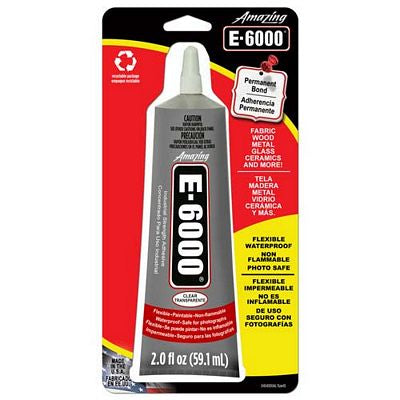 E-6000 Adhesive 2 oz. Clear