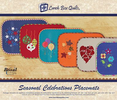 Seasonal Celebrations Placemat w/ four Craf-Tex
